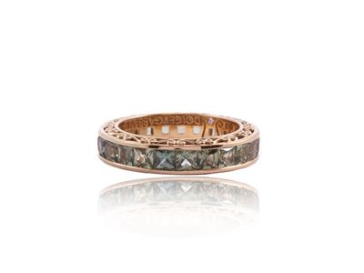 Dolce & Gabbana, Fede 'eternity Heritage' in Oro Giallo con Prasoliti