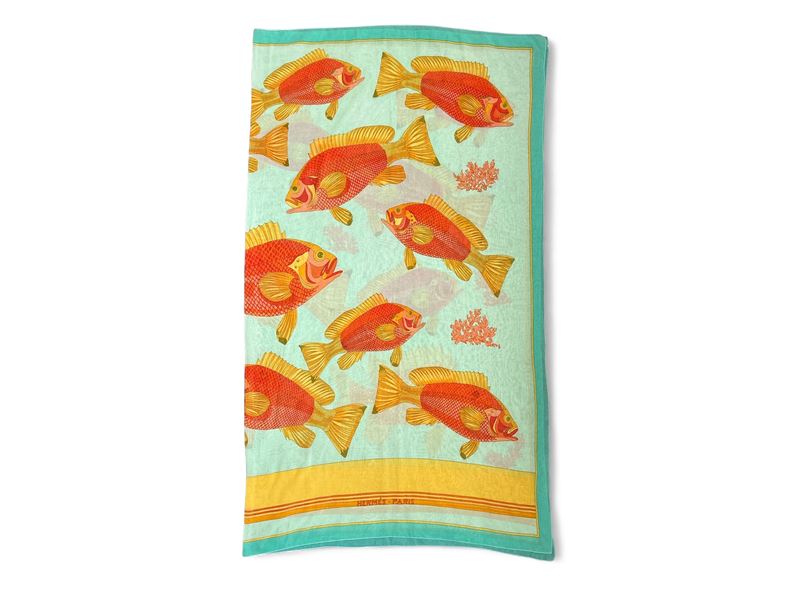 Hermès, Costume da Bagno e Pareo le Poissons