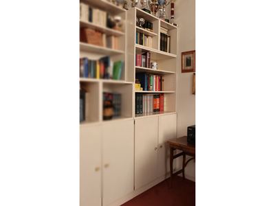 Libreria Modulare in Laminato Bianco Cub8, Angelo Mangiarotti per Poltronova, 1968