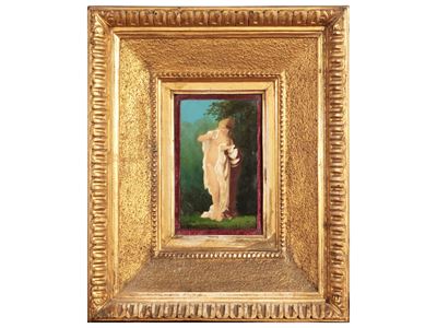 La Bagneuse Attribuito a Paul Victor Alfred Celier (paris 1826)