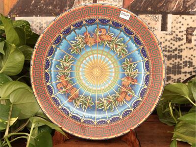 Piatto da Parata in Porcellana, Silent Night 1999, Versace per Rosenthal
