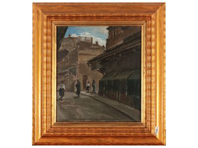 Scorcio di Ponte Vecchio, Opera Attribuibile a Luigi Michelacci