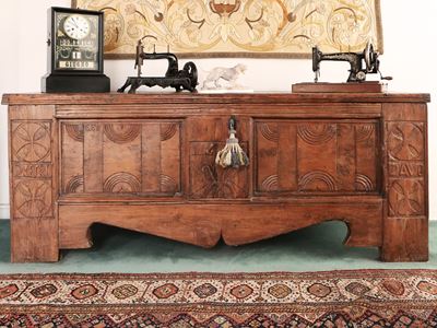 Cassapanca Rustica in Legno Tenero