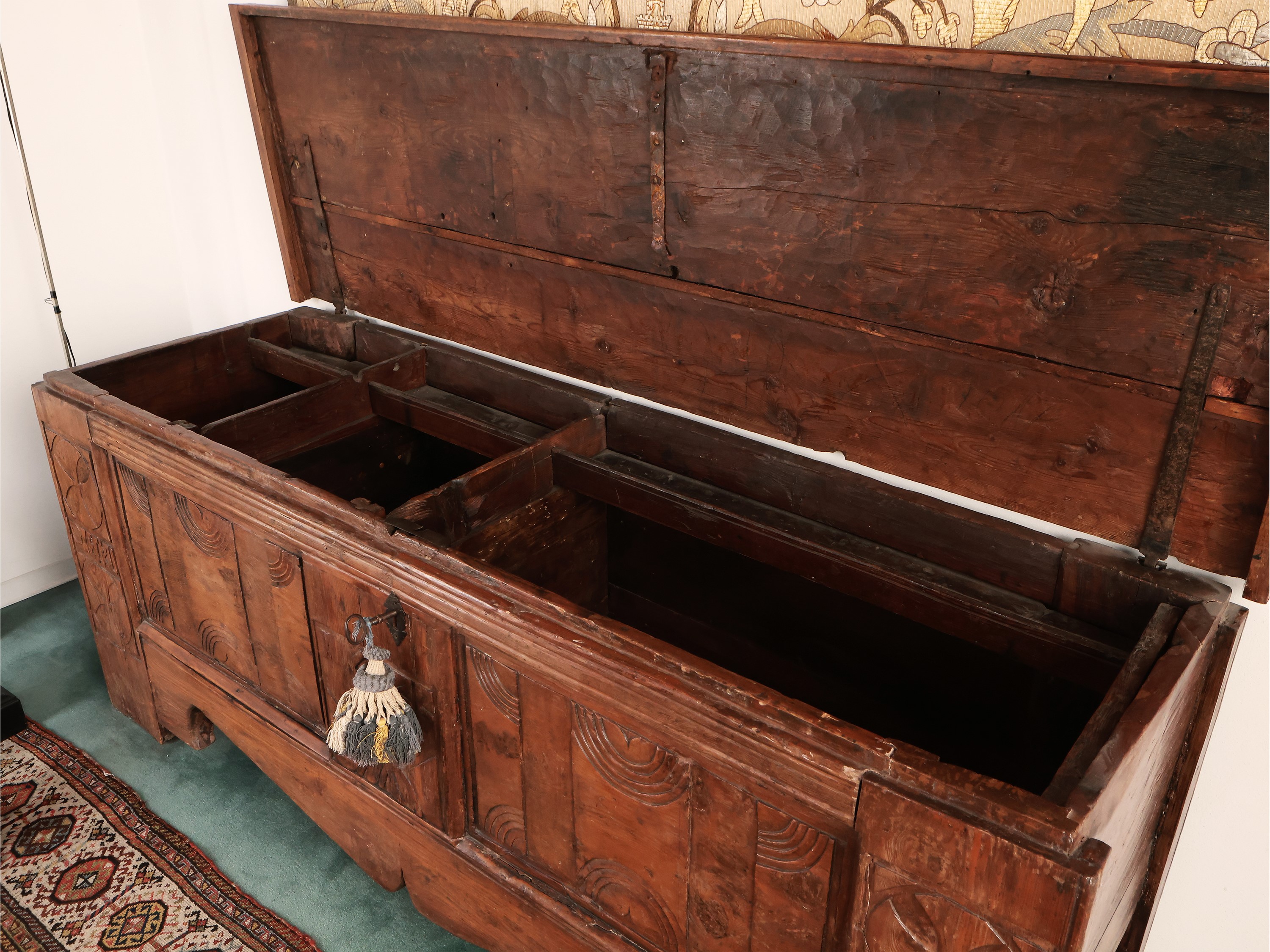 Cassapanca Rustica in Legno Tenero