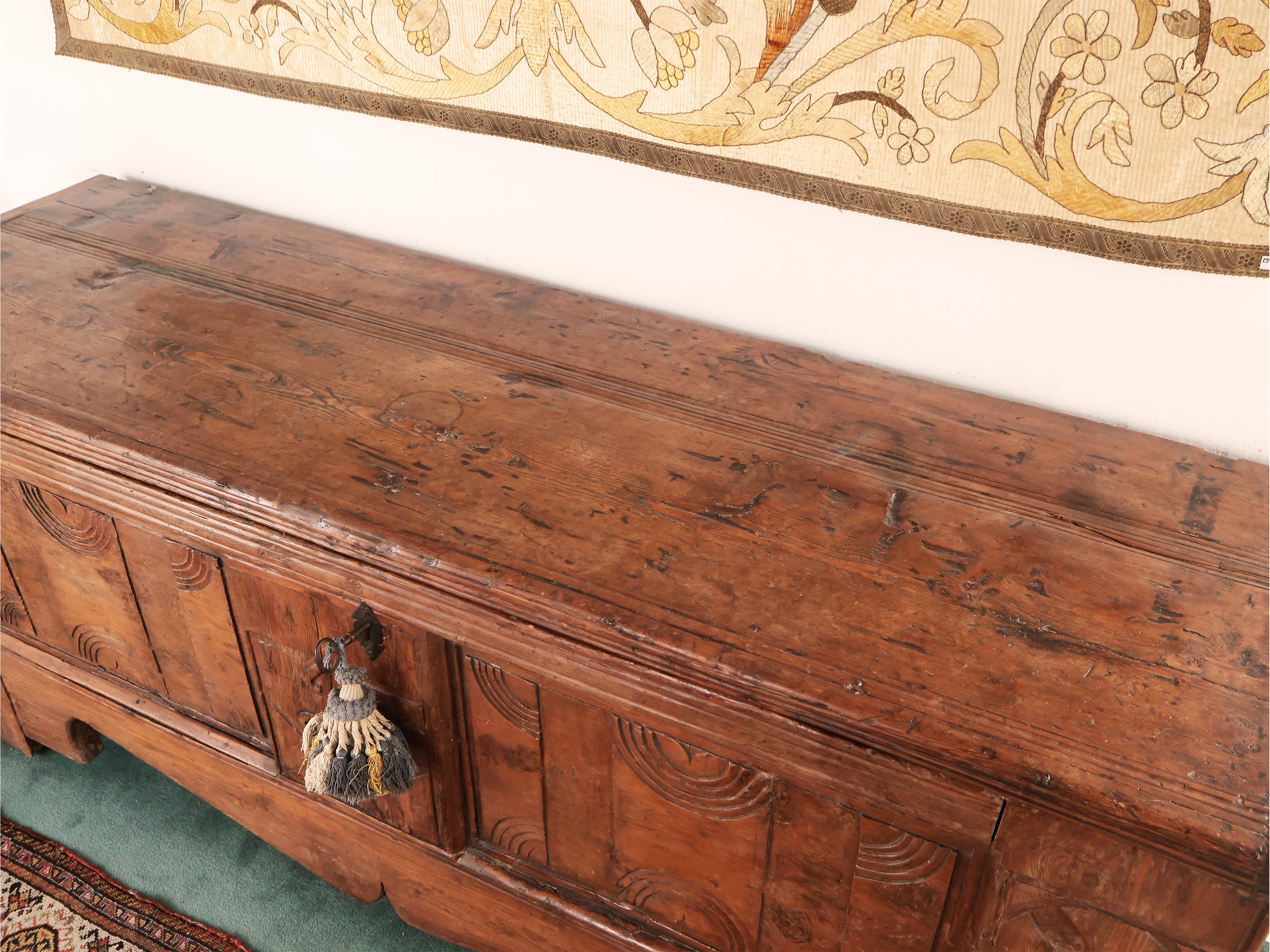 Cassapanca Rustica in Legno Tenero