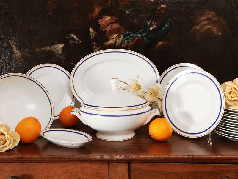 Servizio di Piatti in Porcellana, Richard Ginori