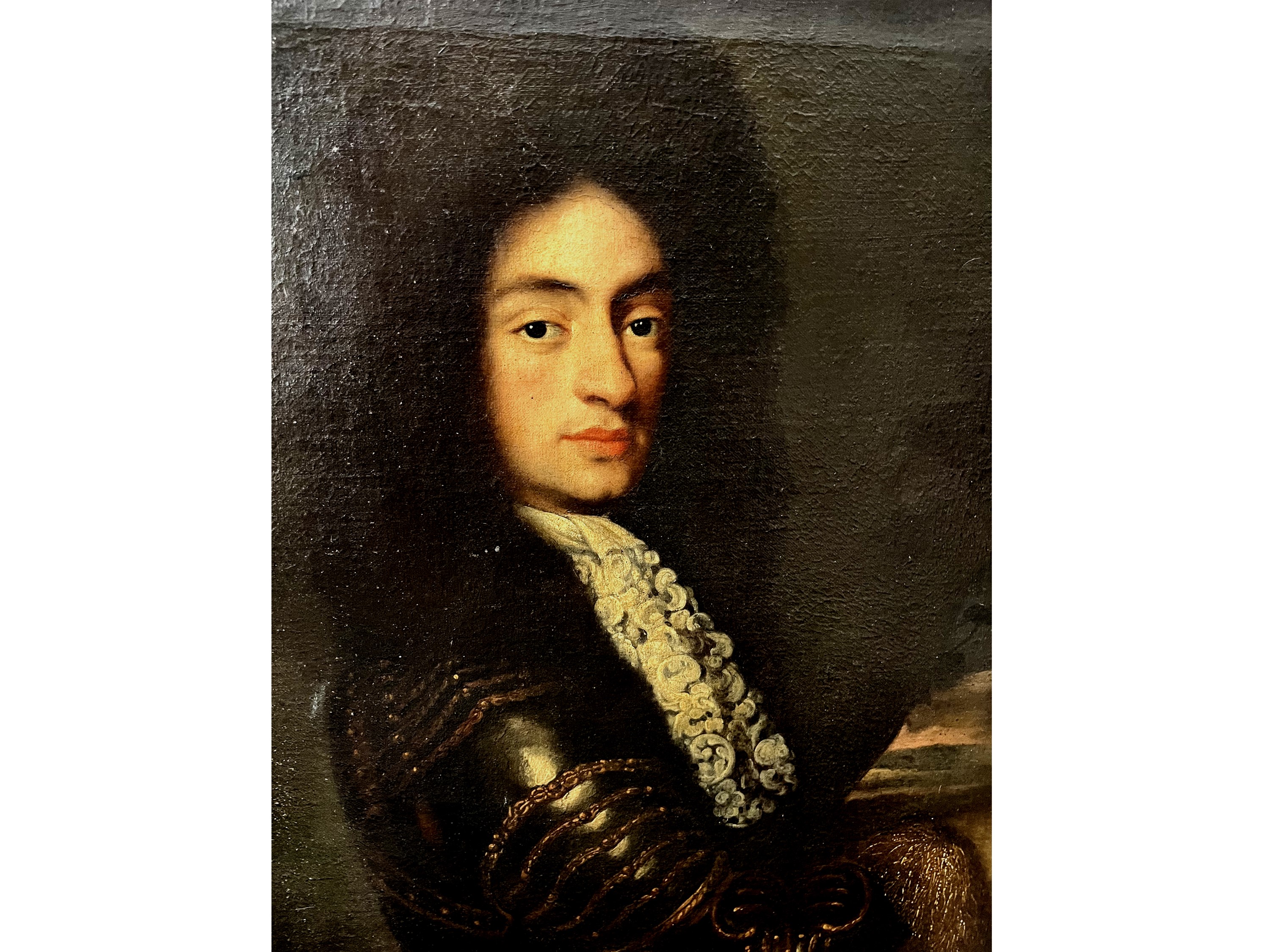 Scuola Piemontese del XVII Secolo - Ritratto di Carlo Emanuele II di Savoia in Armatura
