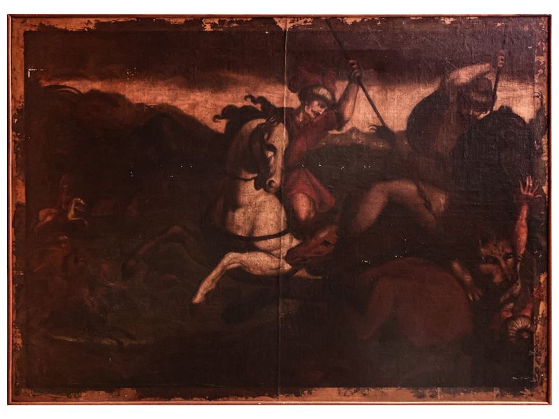 Da Giovanni Francesco Barbieri Detto Guercino - Caccia al Leone