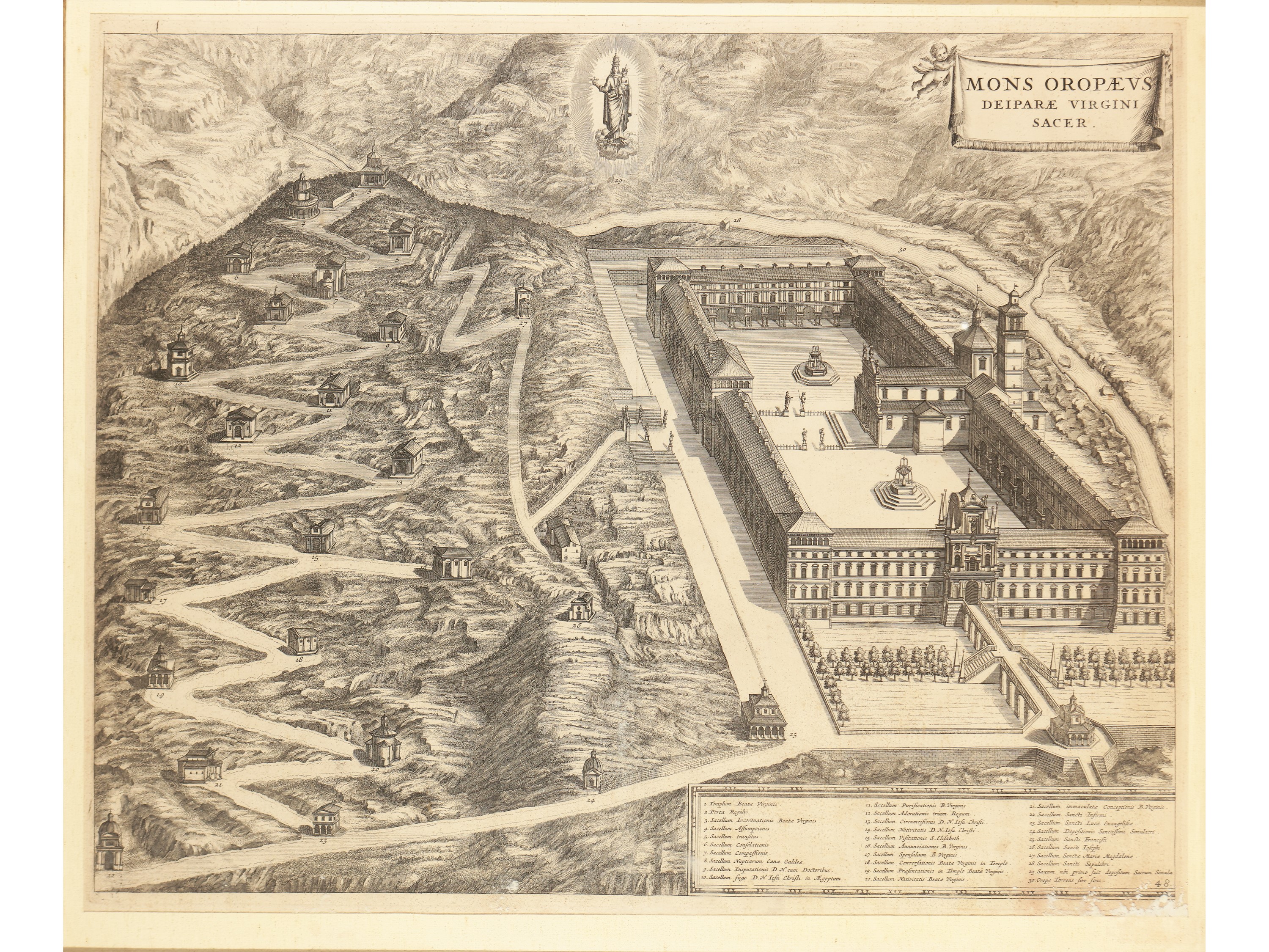 Mons Oropaeus Deiparae Virgini Sacer, 1725