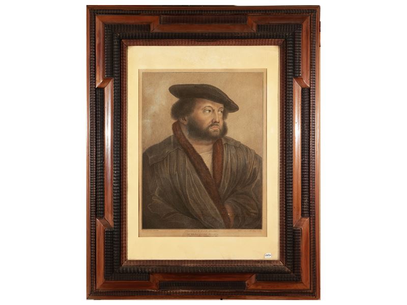 Francesco Bartolozzi - Portrait Of Hans Holbein At Kensington Palace