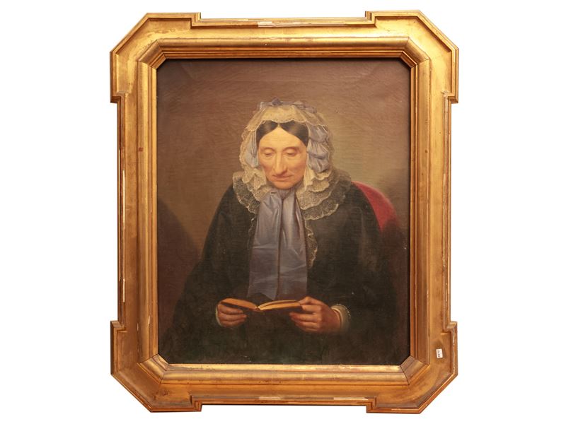 Scuola Lombarda del XIX Secolo - La Lettura