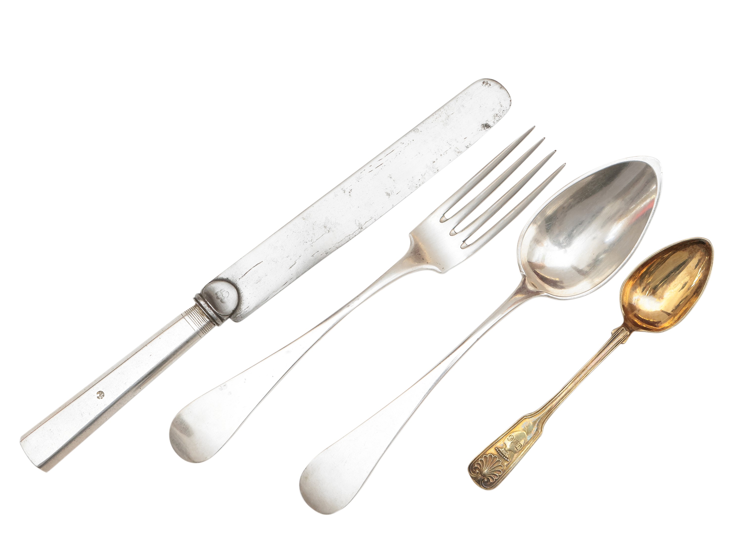 Scatola per Posate in Cuoio Impresso e Lumeggiato in Oro