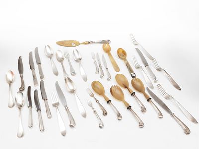 Miscellanea di Posate D'epoca in Argento