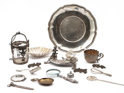 Curiosità D'epoca in Argento