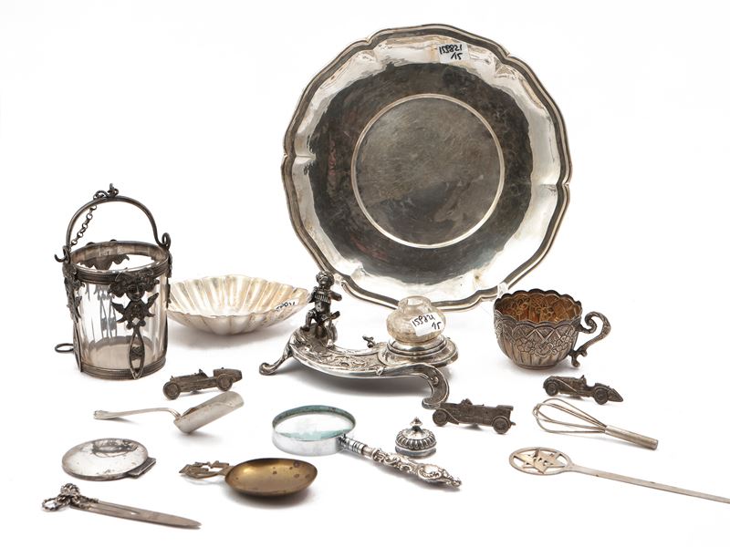 Curiosità D'epoca in Argento