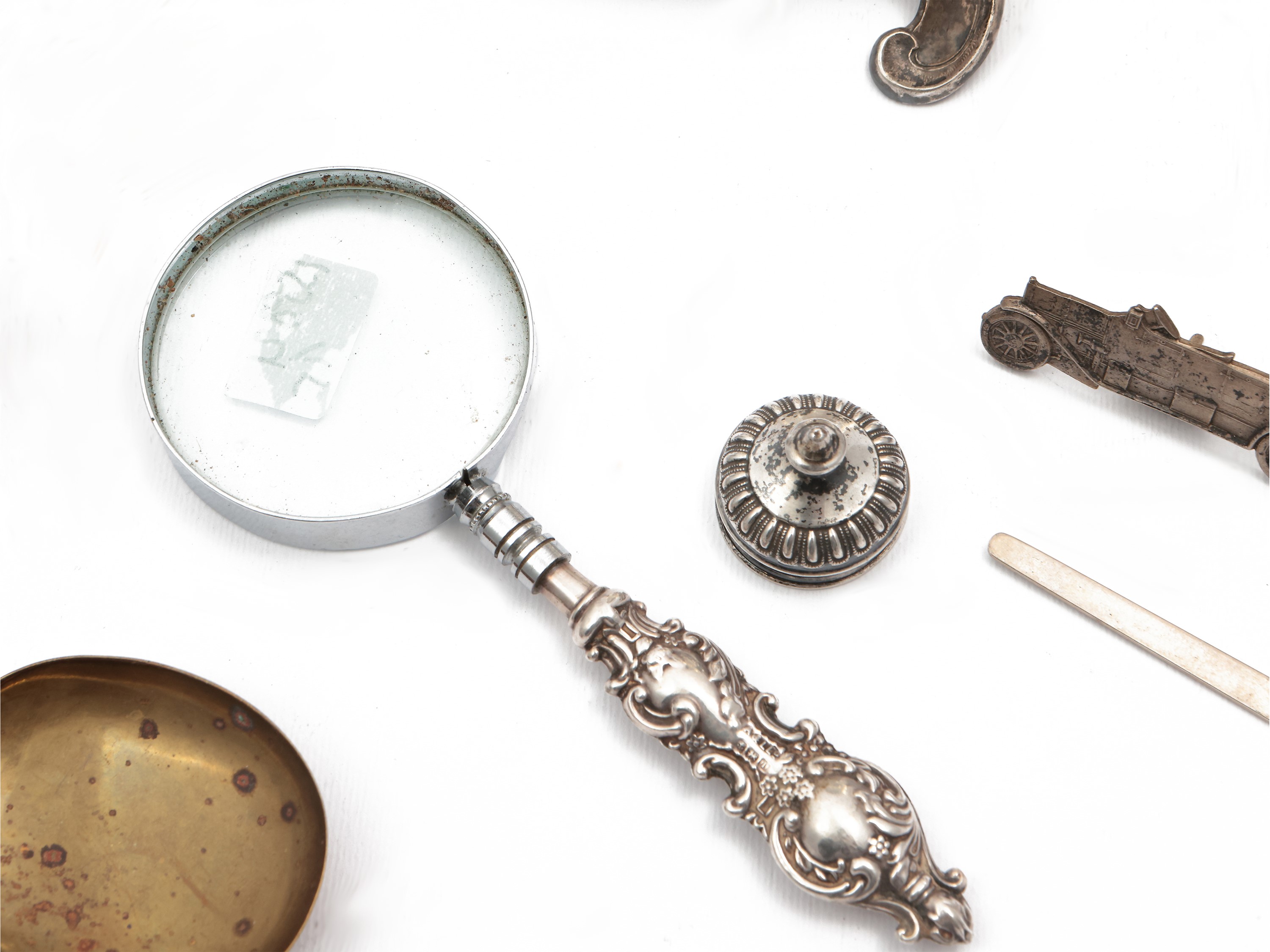 Curiosità D'epoca in Argento