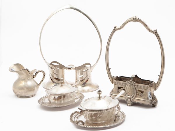 Accessori per la tavola d'epoca in argento