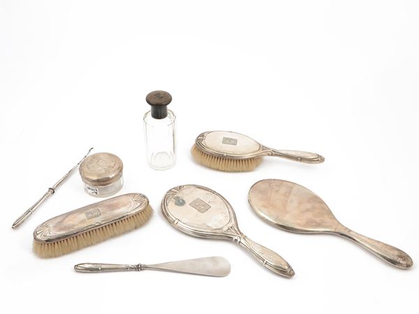 Accessori da toilette in argento
