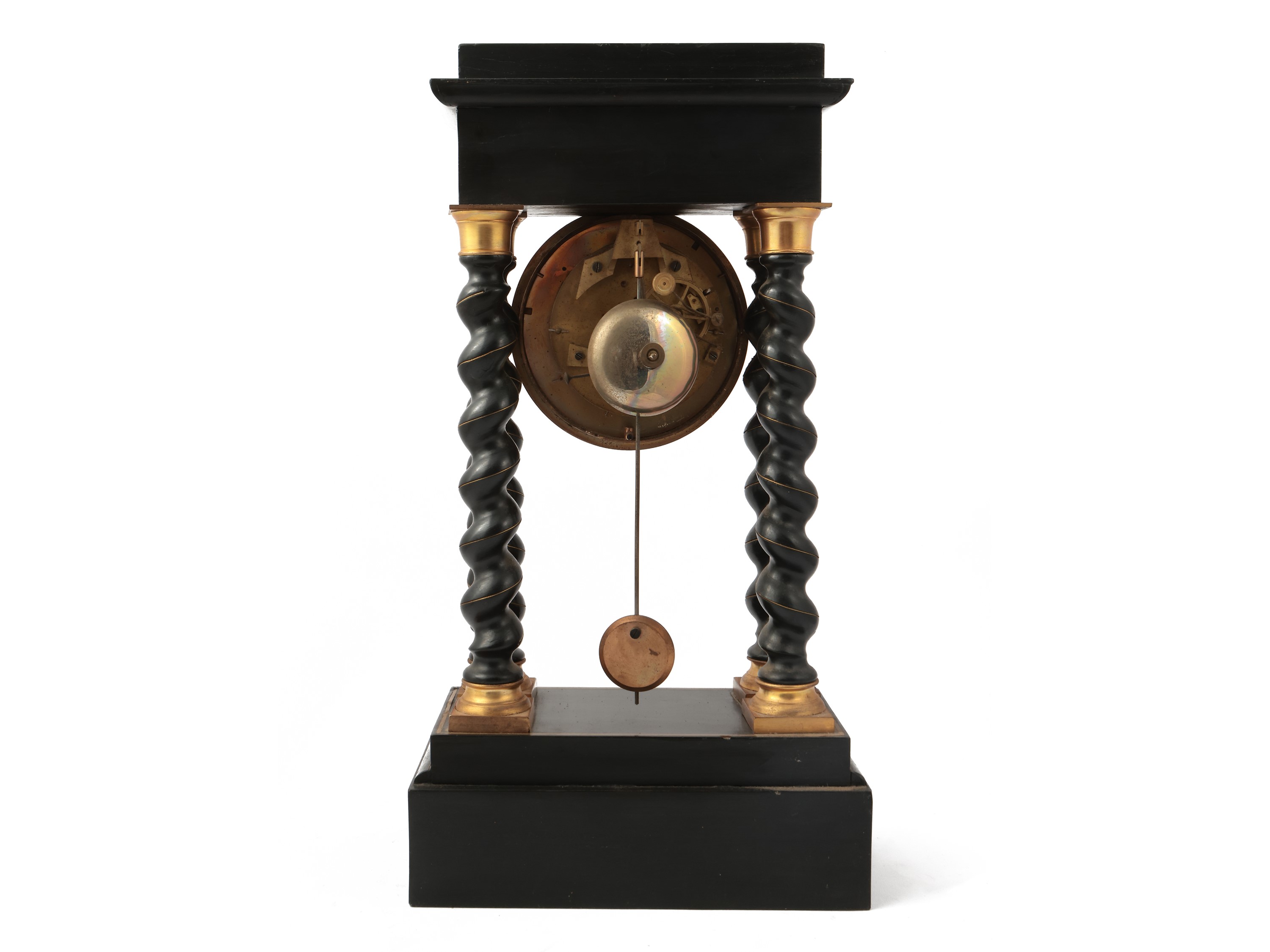 Orologio da Tavolo in Legno Ebanizzato, Constantin À Paris
