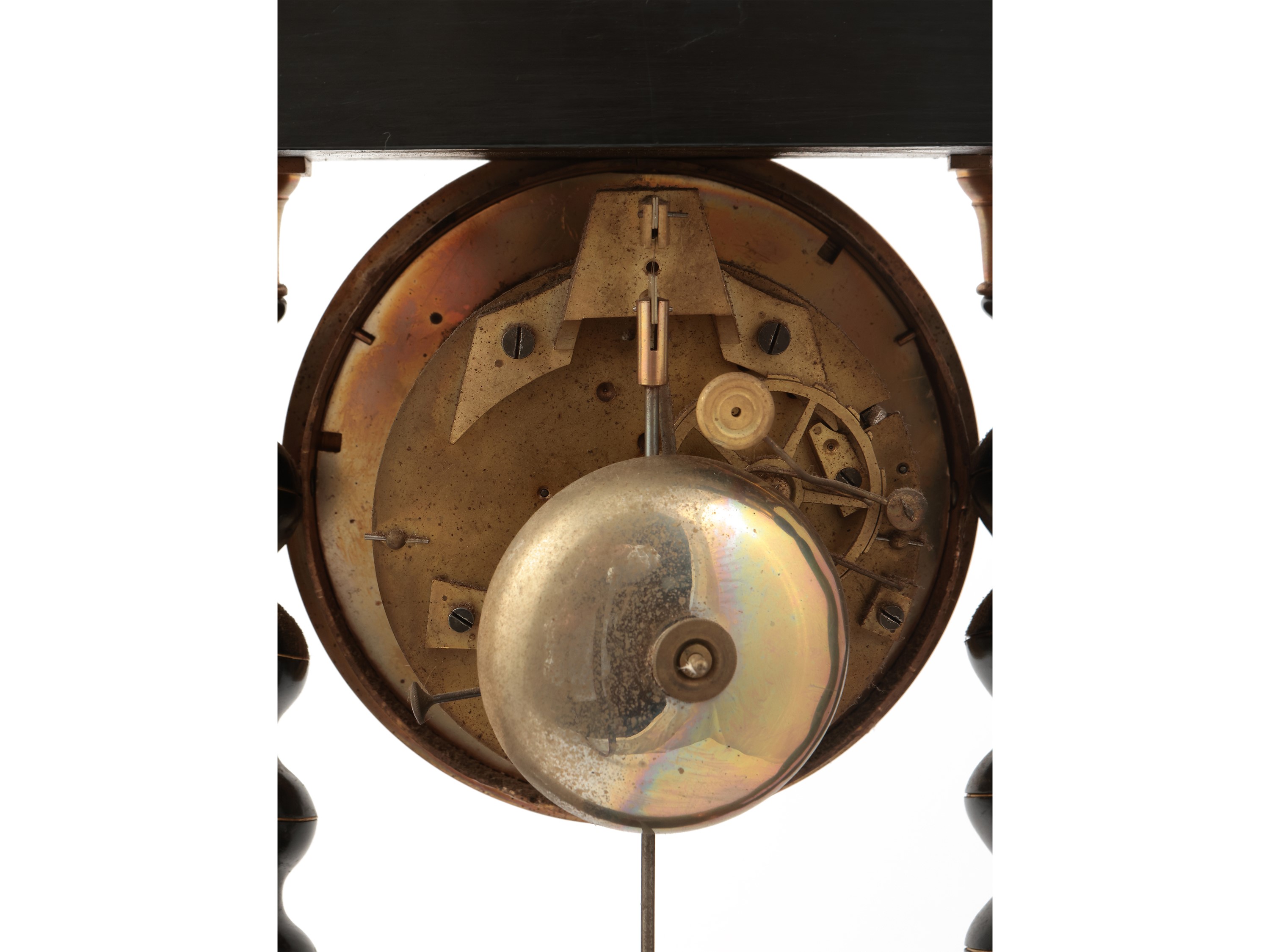 Orologio da Tavolo in Legno Ebanizzato, Constantin À Paris