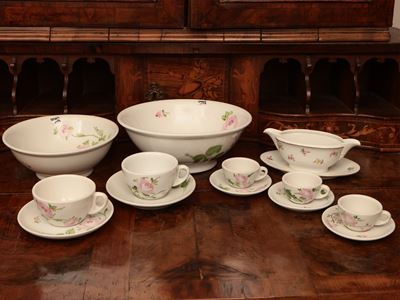 Assortimento di Accessori per la Tavola in Porcellana, Richard Ginori