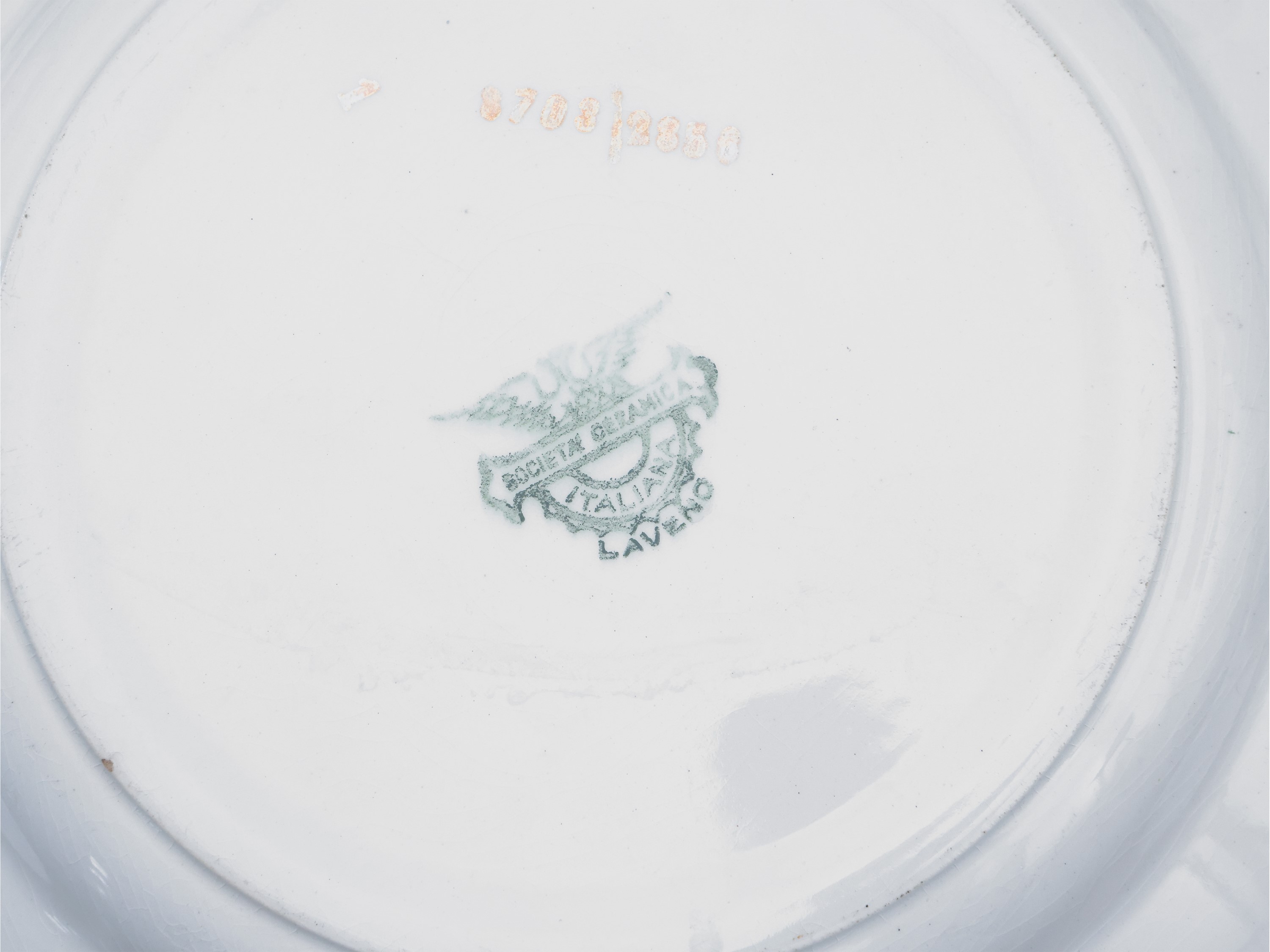 Assortimento di Piatti in Terraglia, Società Ceramica Italiana Laveno