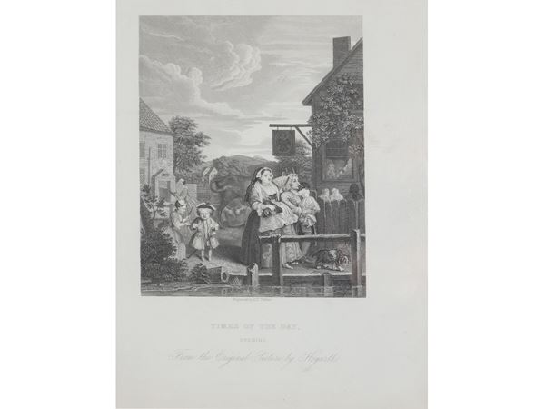 William Hogarth - Times of the Day Noon, From the Original Picture by Hogarth