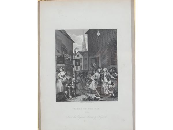 William Hogarth - Time of the day Evening, From the Original Picture by Hogarth