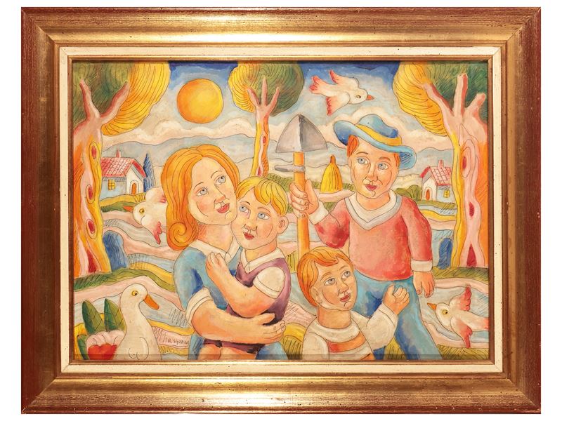 Roberto Sguanci - Famiglia Contadina