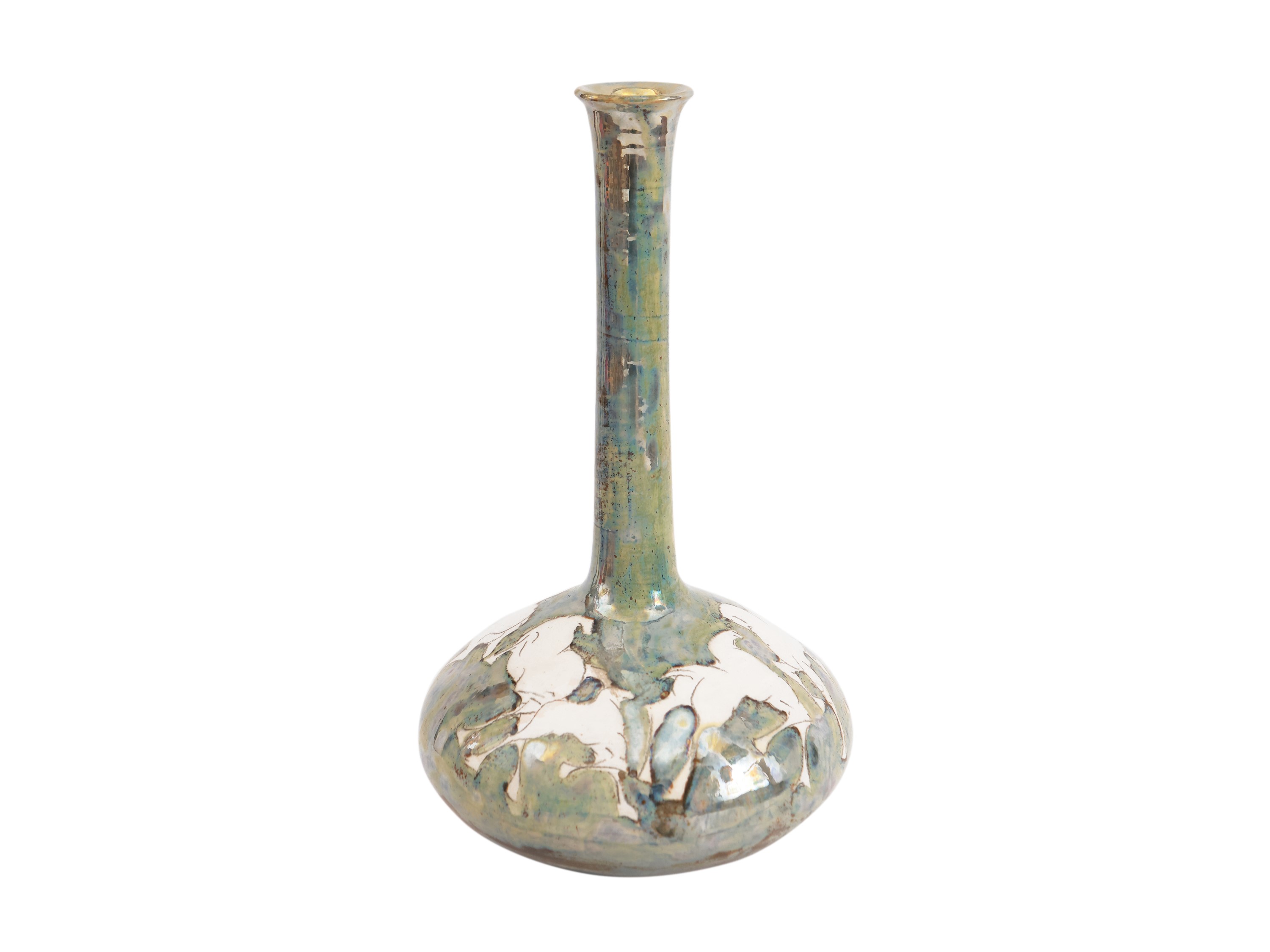 Paolo Staccioli - Vaso Globulare Cavalli 2001