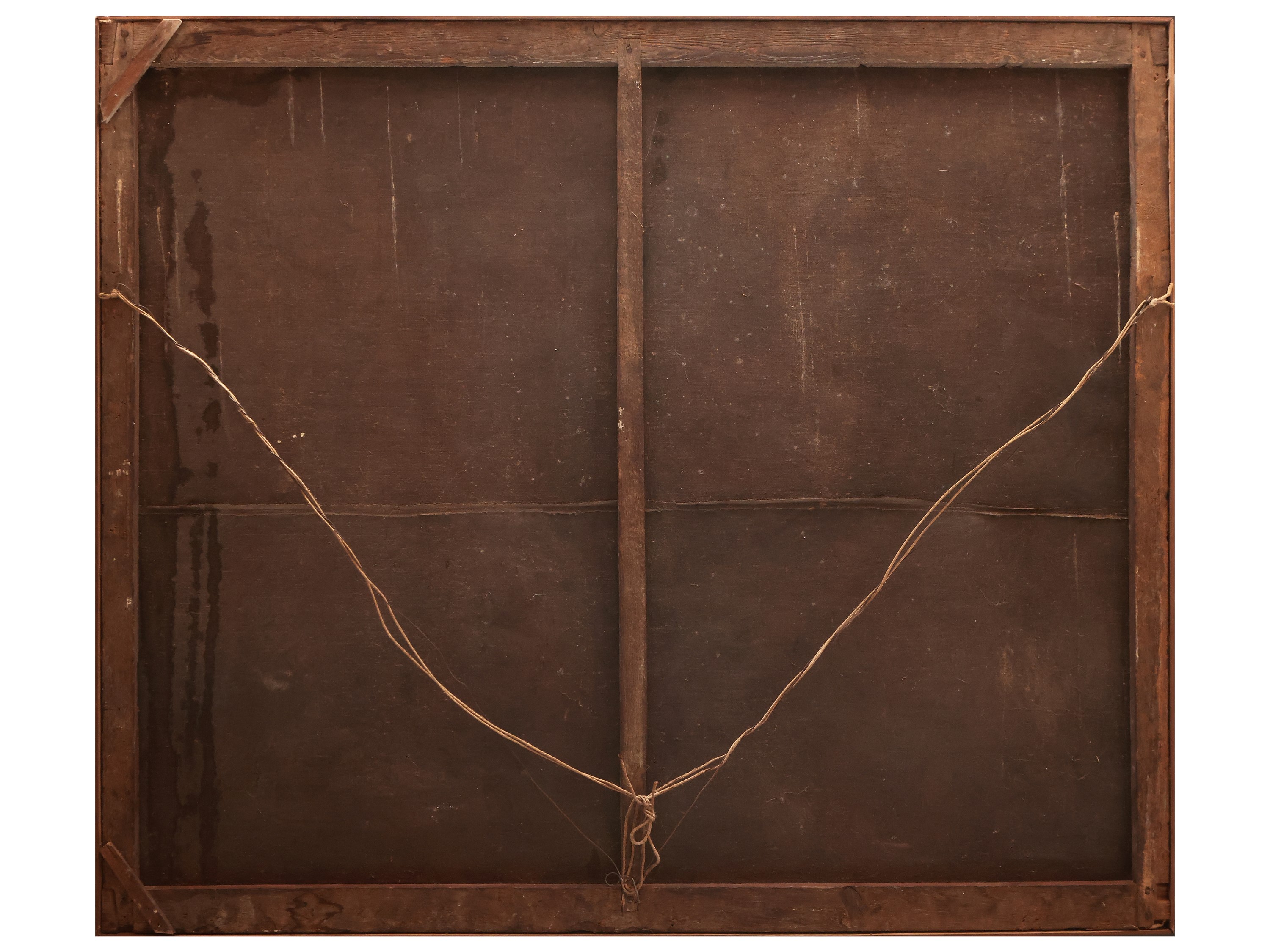 Natura morta con cacciagione e ruderi classici in un paesaggio