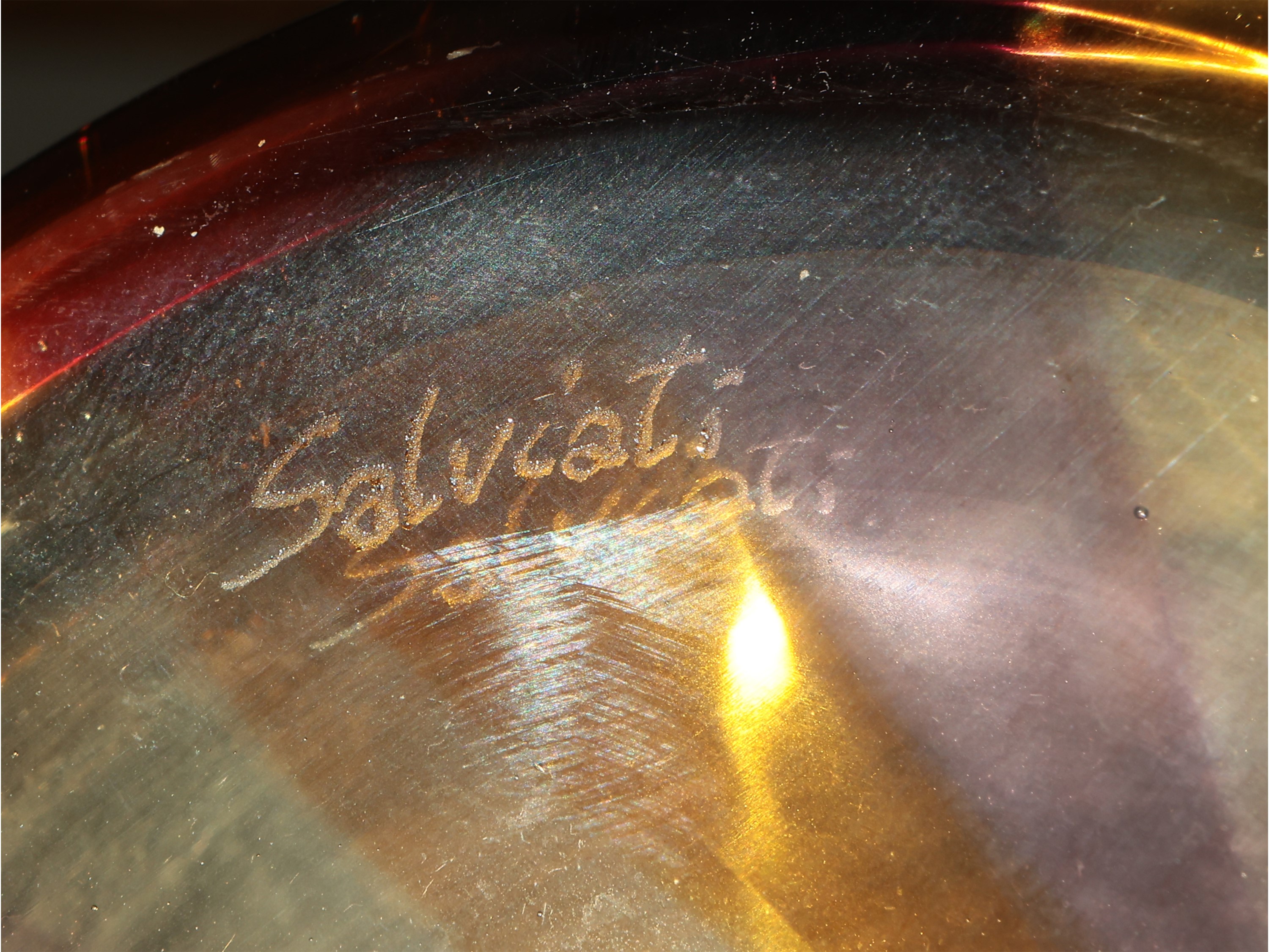Vaso in Vetro Salviati