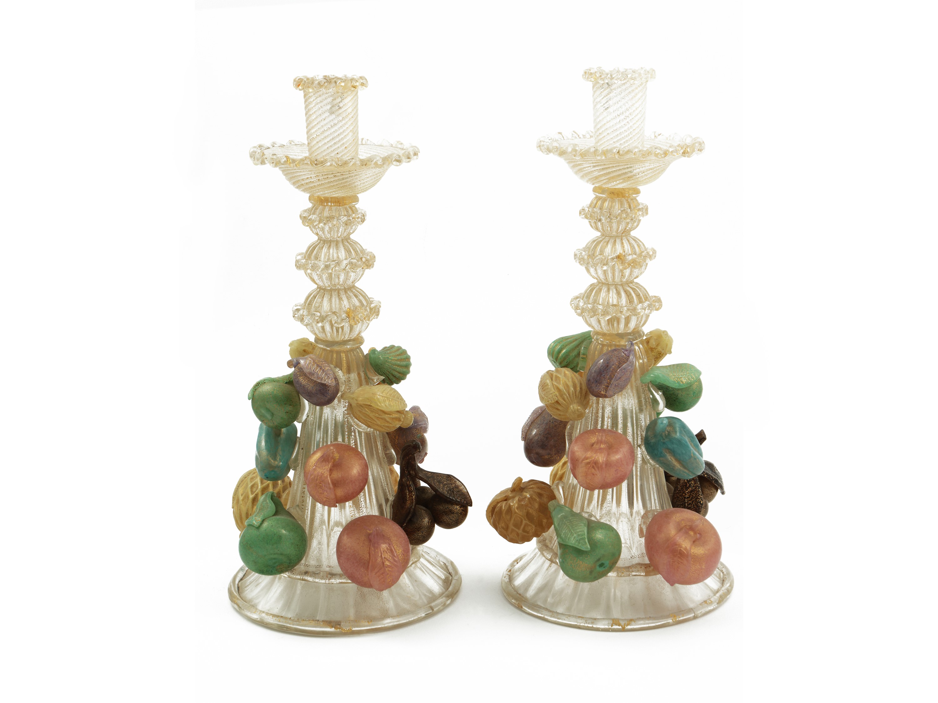 Coppia di Candelieri Barovier & Toso