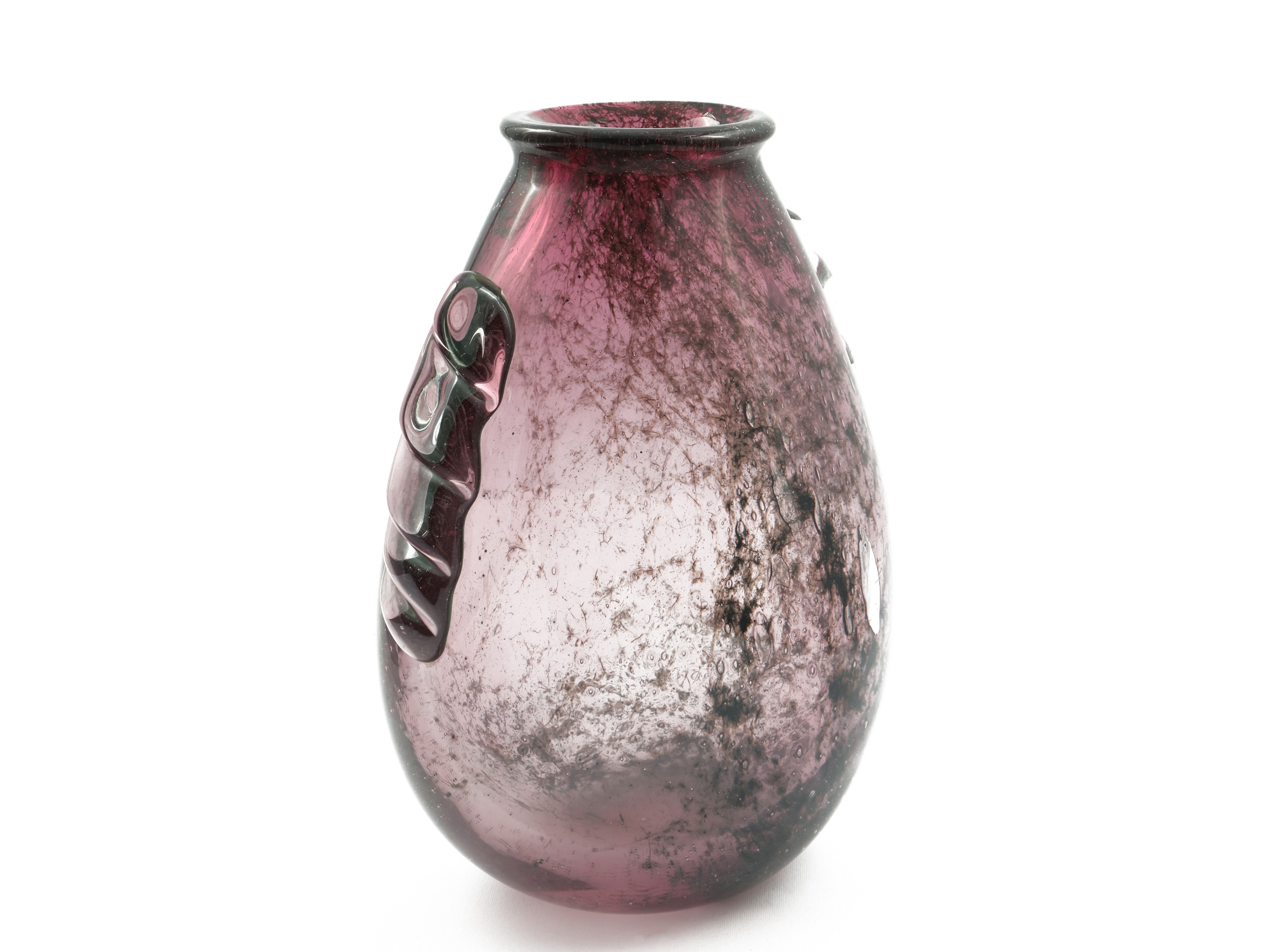 Vaso "crepuscolo Rosato" Ercole Barovier e Ferro Toso (attribuito)