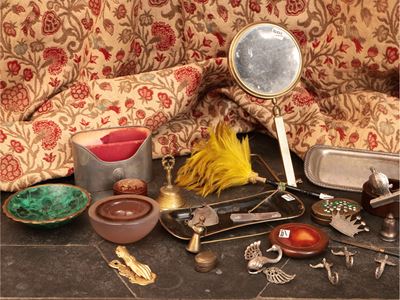 Lotto di Curiosità D'epoca da Scrivania