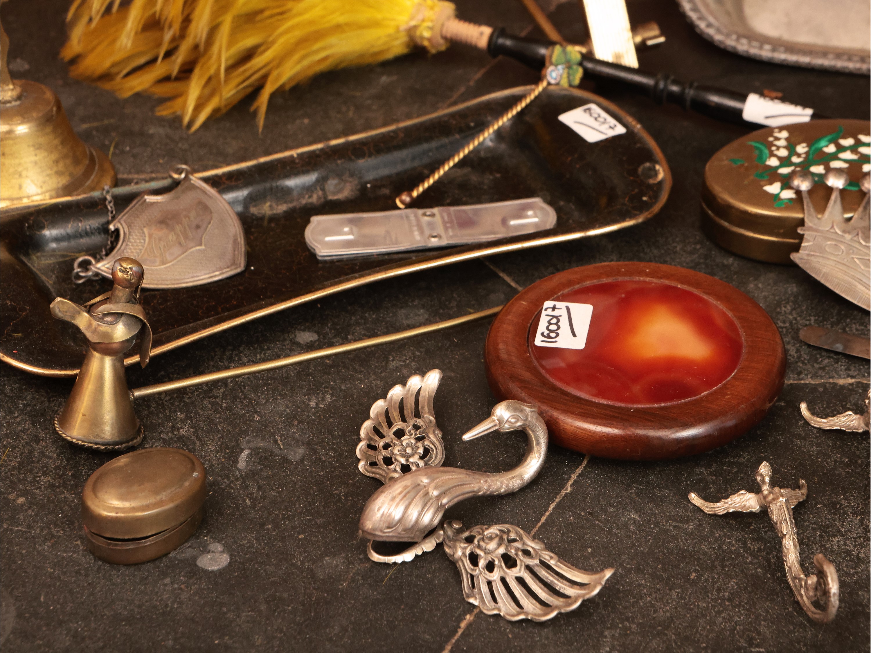 Lotto di Curiosità D'epoca da Scrivania