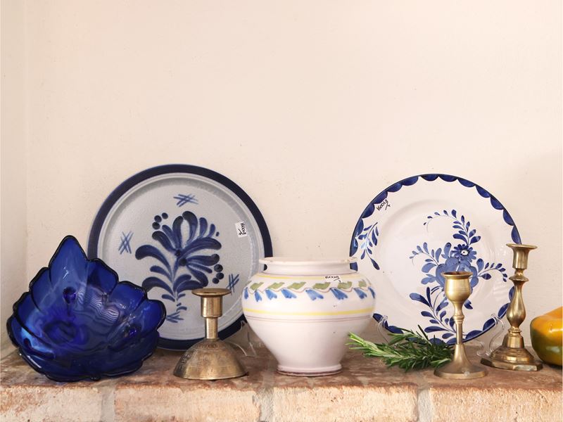 Lotto di Oggetti Decorativi per la Casa