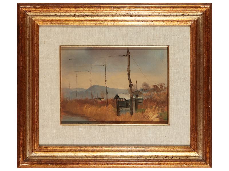 Luigi Falai - Lago Massaciuccoli
