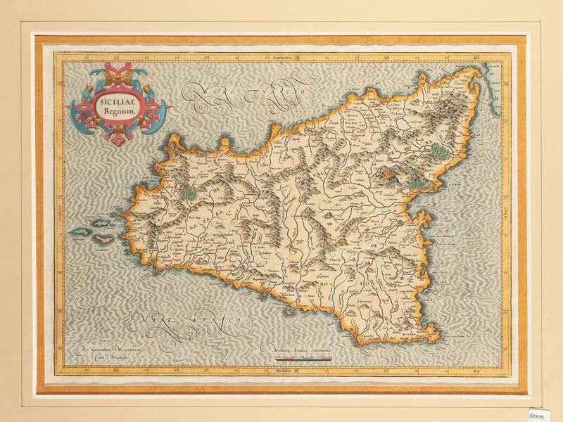 Gerhard Mercator - Siciliae Regnum (1630 Circa)