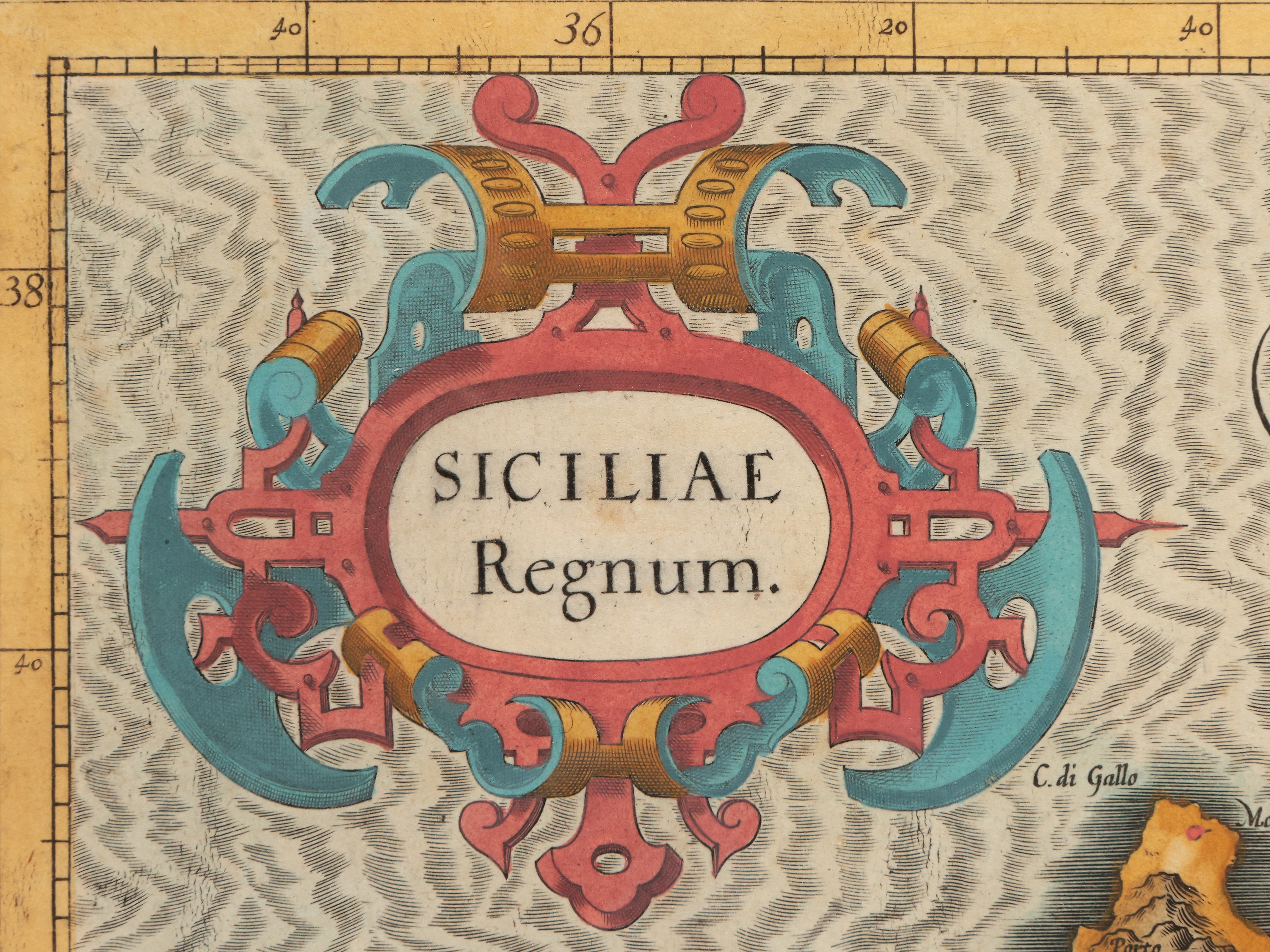 Gerhard Mercator - Siciliae Regnum (1630 Circa)