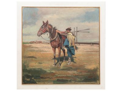 Uomo con Cavallo