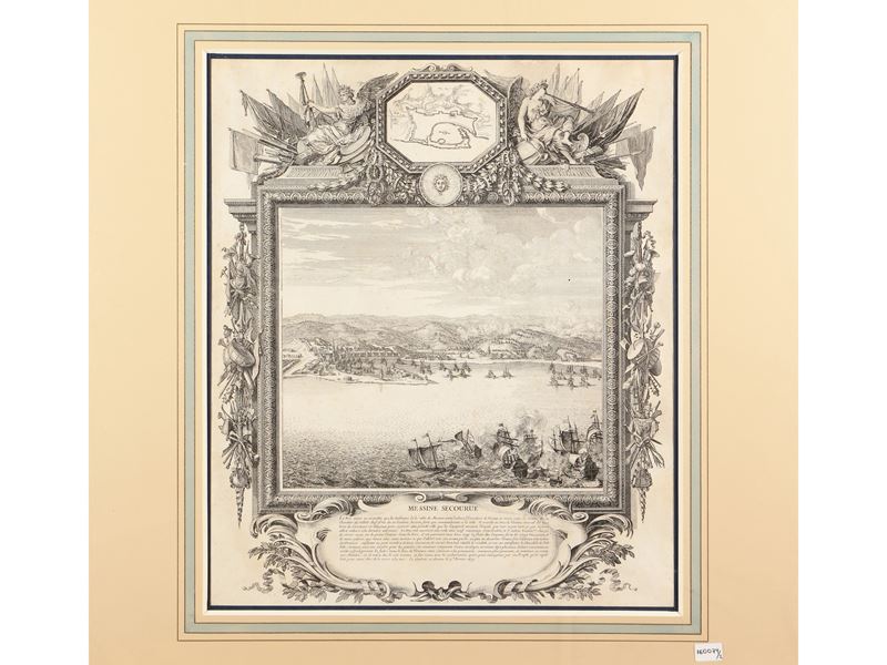 Sébastien le Clerc - Messine Secourue - L'escalette