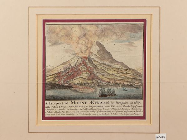 A perspective of Mount Aetna with its Irruption in 1669