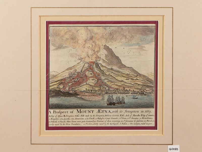 A Prospect Of Mount Aetna With Its Irruption in 1669