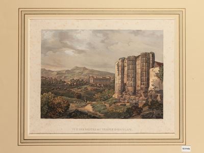 Vue Des Restes Du Temple D'esculape