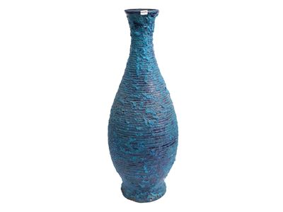 Grande Vaso in Terracotta Smaltata, Otello Rosa per San Polo Venezia