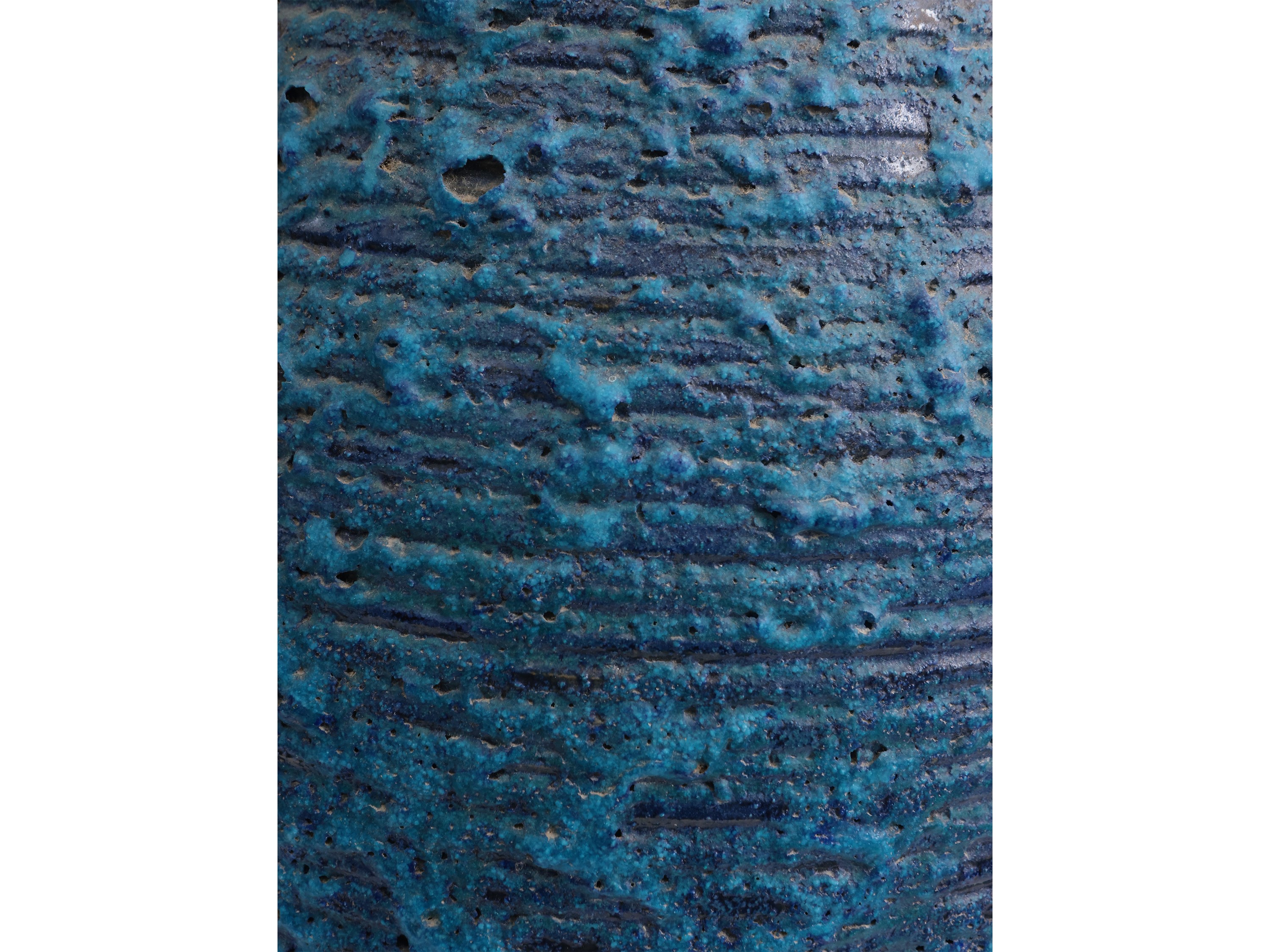 Grande Vaso in Terracotta Smaltata, Otello Rosa per San Polo Venezia