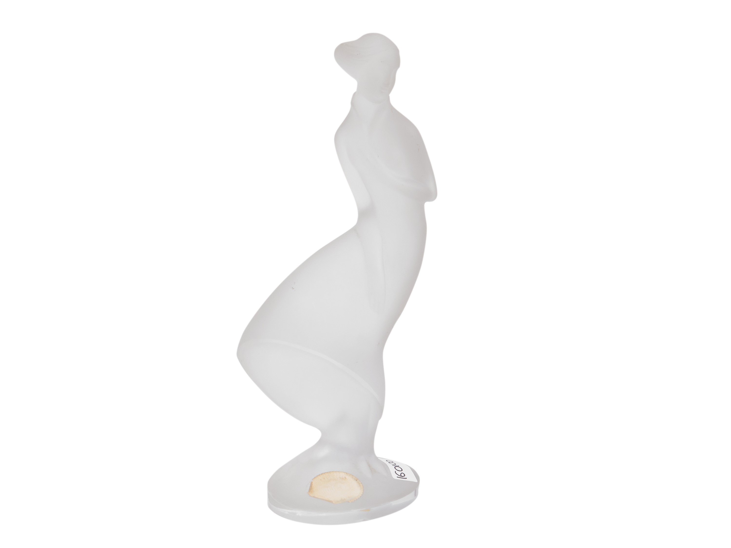 Figura in Cristallo di Boemia, Girl in The Wind, Curt Schlevogt