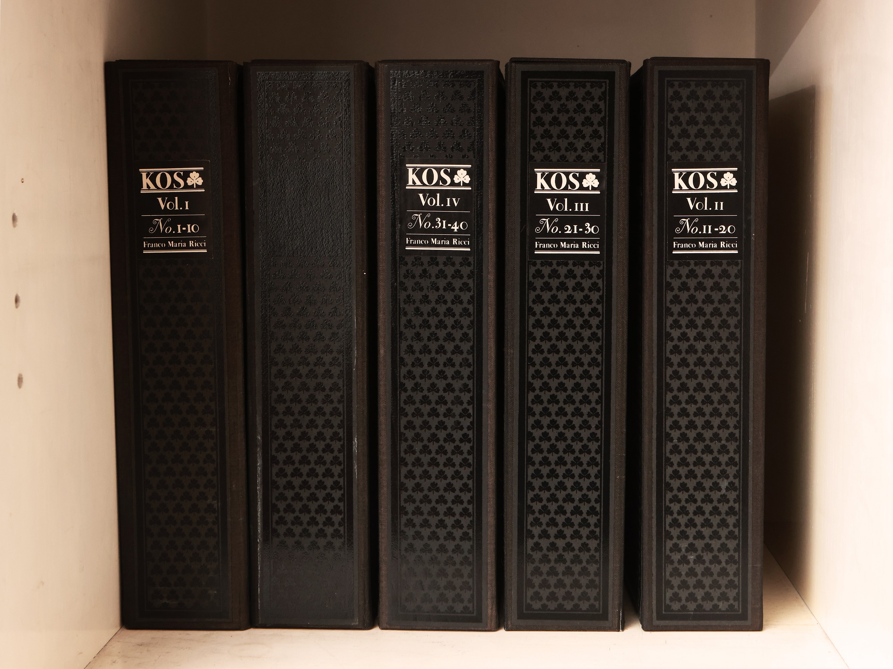 Rivista "kos", Franco Maria Ricci