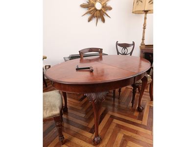 Tavolo da Pranzo Allungabile in Noce